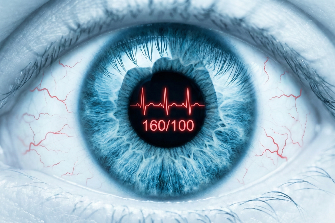 Understanding how high blood pressure can cause flashing lights in eyes and vision changes